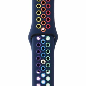 Alternative view of Midnight Blue/Rainbow Pride Sport Band Active for Apple Watch