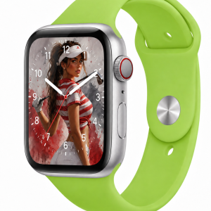 Model wearing Mint Sport Band for Apple Watch Apple Watch band
