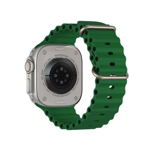 Alternative view of Ocean Band for Apple Watch - Forest Green