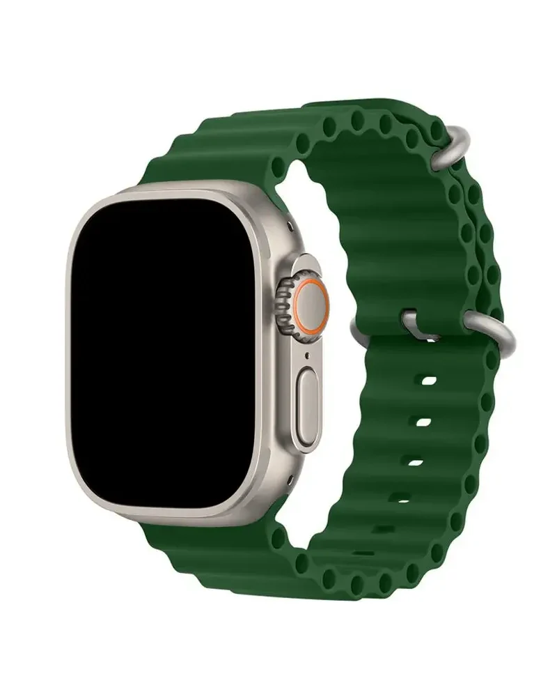 Ocean Band for Apple Watch - Forest Green