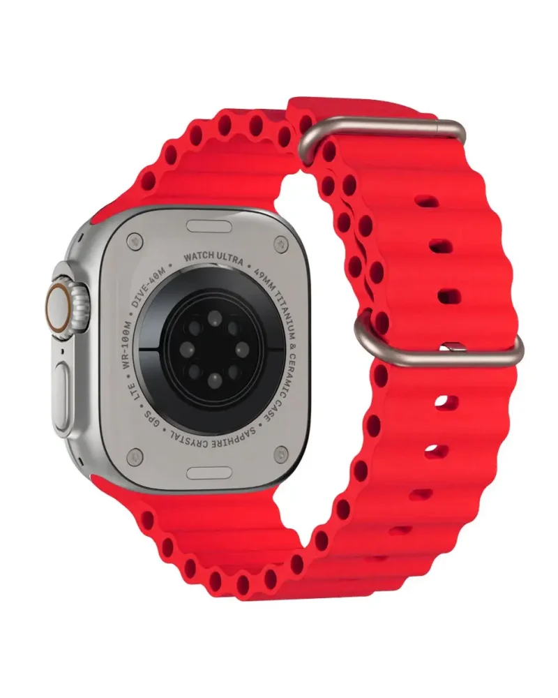 Ocean Band for Apple Watch - Red - Image 3