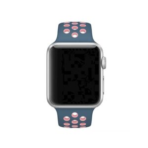Alternative view of Ocean Blue/Light Pink Sport Band Active for Apple Watch