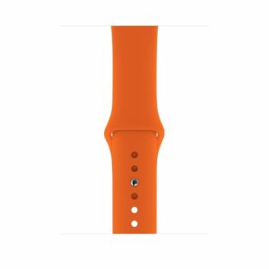 Alternative view of Orange Sport Band for Apple Watch