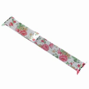 Alternative view of Peony Milanese Loop for Apple Watch