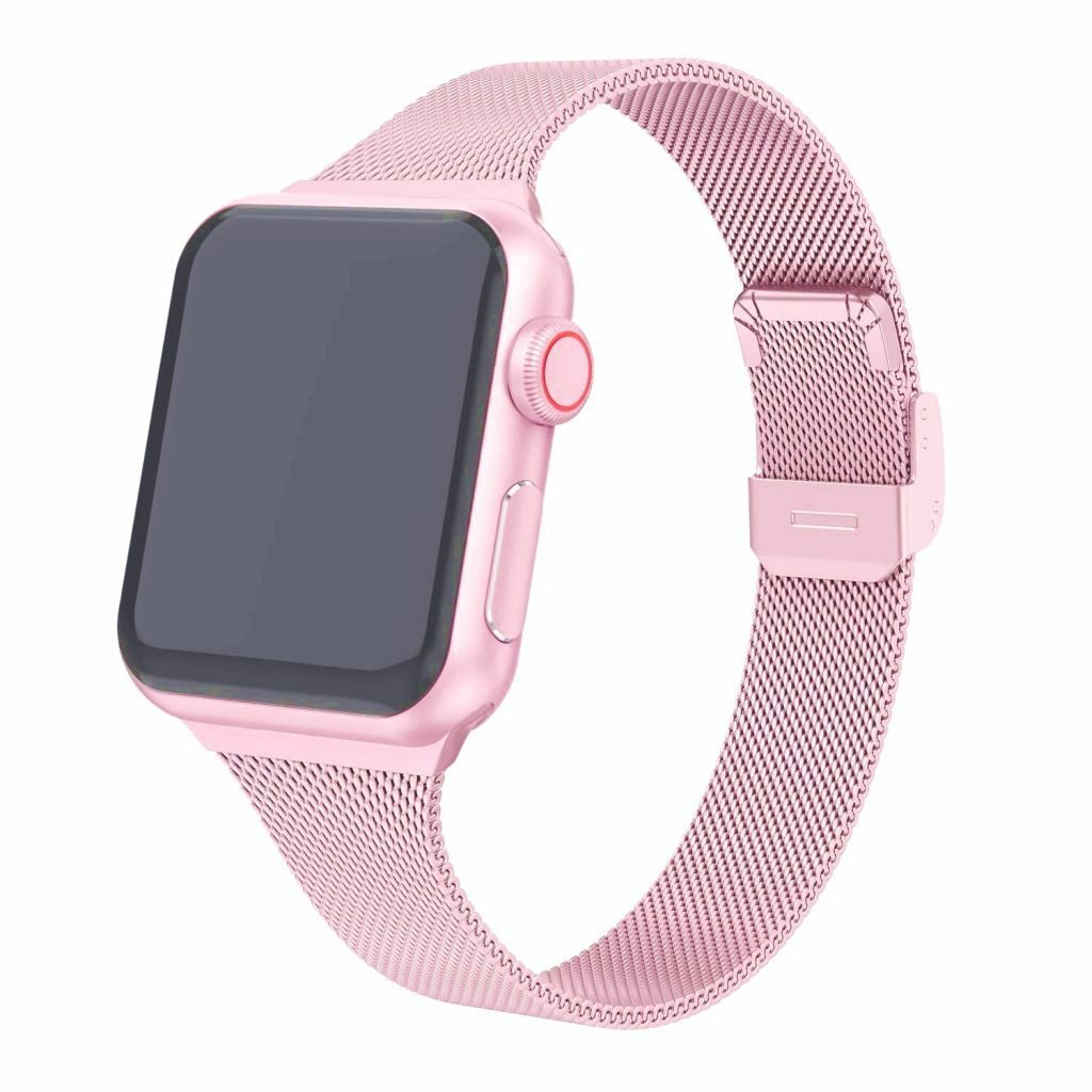 Pink Geneva Slim Milanese Band for 