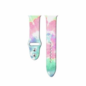 Psychedelic Swirl Printed Sport Band for Apple Watch