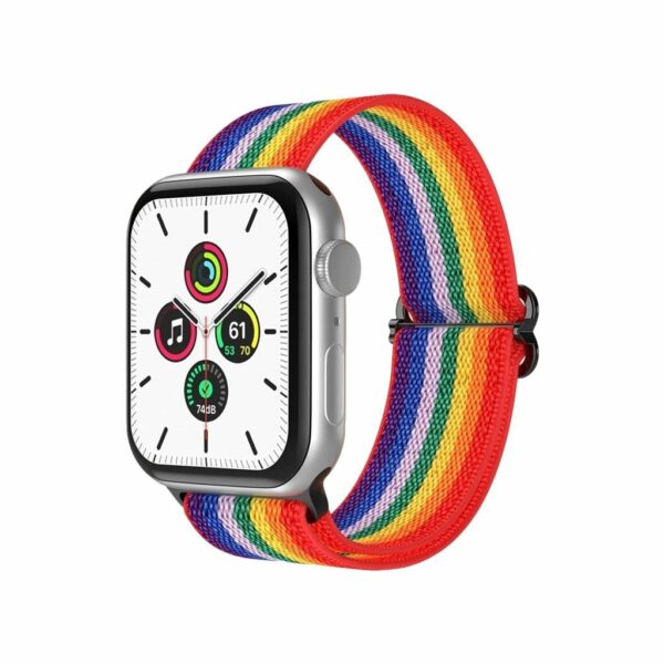 Rainbow Elastic Loop Band for Apple Watch