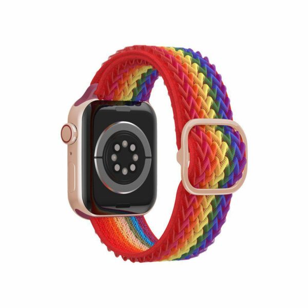 Rainbow Stretchy Elastic Loop Band for Apple Watch