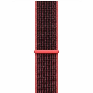 Alternative view of Red Black Sport Loop For Apple Watch