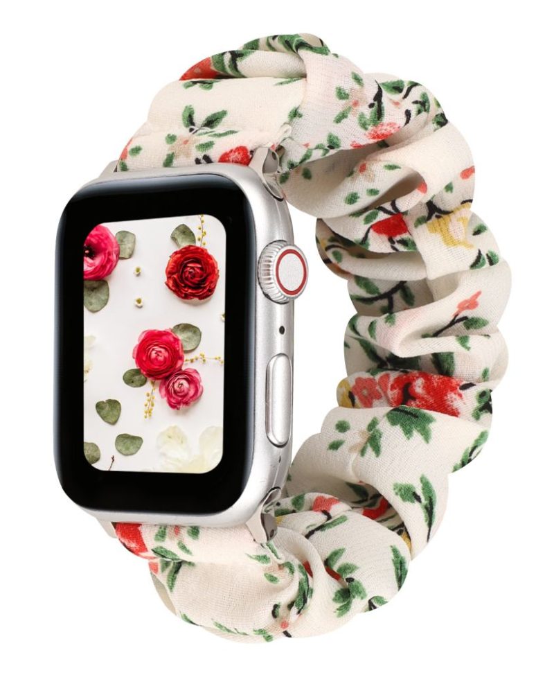 Scrunchie Loop – Rose Floral