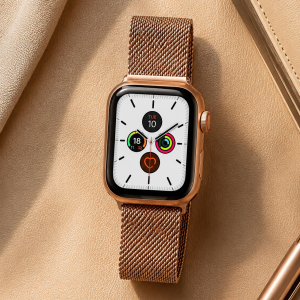 Rose Gold Milanese Loop for Apple Watch — product photo