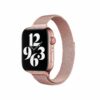 Rose Pink Aurora Slim Milanese Band for Apple Watch