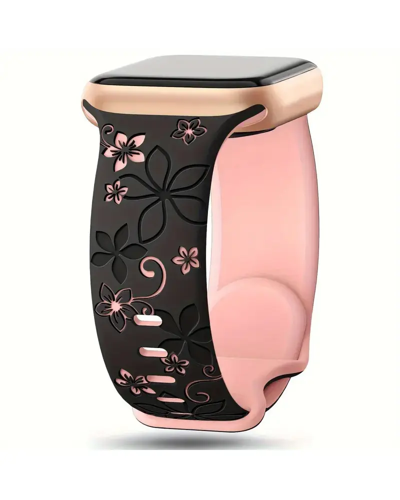Sakura Sport Band for Apple Watch - Black Pink