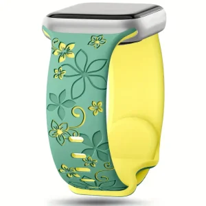 Sakura Sport Band for Apple Watch - Green Yellow