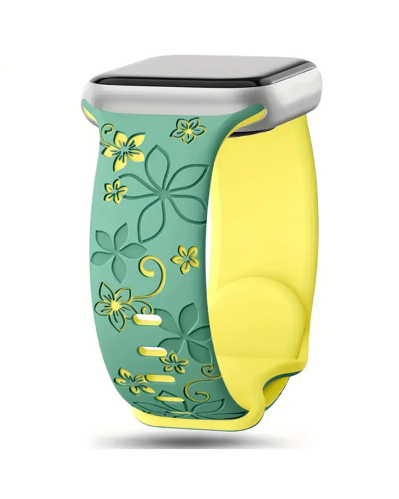 Sakura Sport Band for Apple Watch - Green Yellow