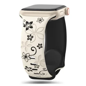 Sakura Sport Band for Apple Watch - Starlight Black