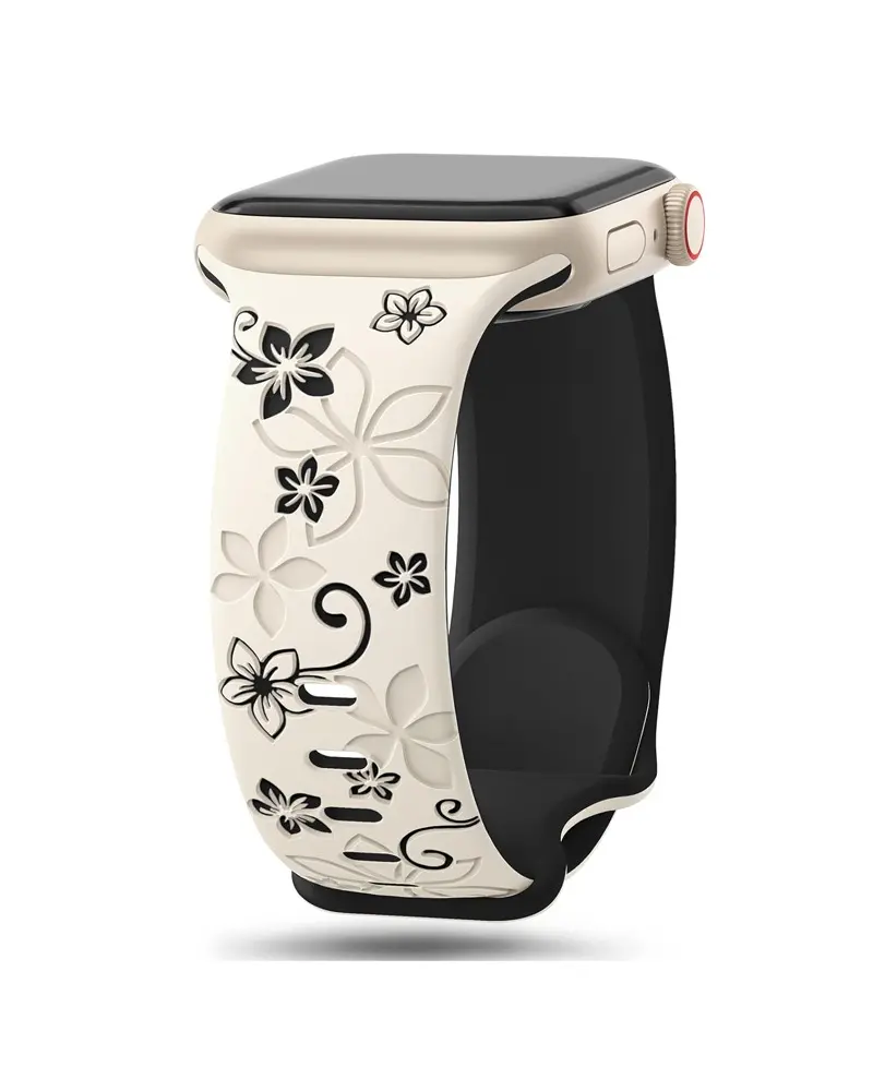 Sakura Sport Band for Apple Watch - Starlight Black