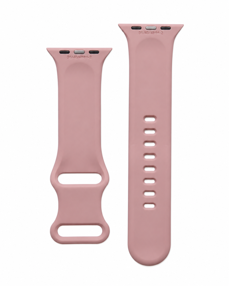 Sakura Sport Band for Apple Watch - Light Blue Pink - Image 4