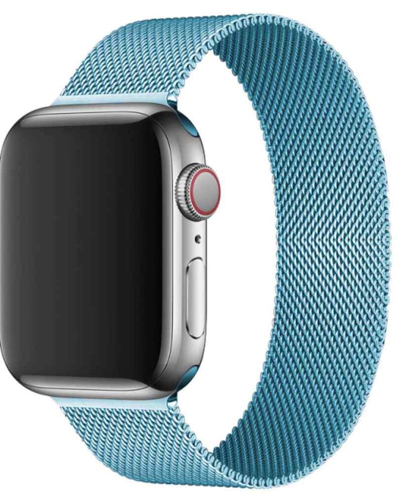 Sky Blue Milanese Loop for Apple Watch