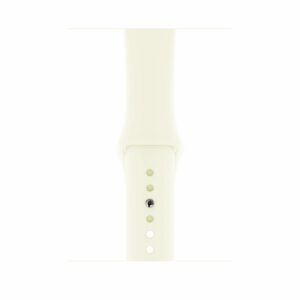 Alternative view of Soft White Sport Band for Apple Watch