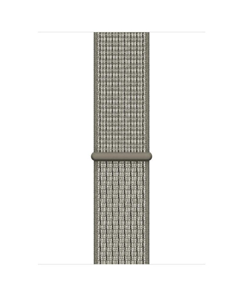 Spruce fog green woven nylon Sport Loop band for Apple Watch