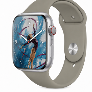 Model wearing Stone Sport Band for Apple Watch Apple Watch band