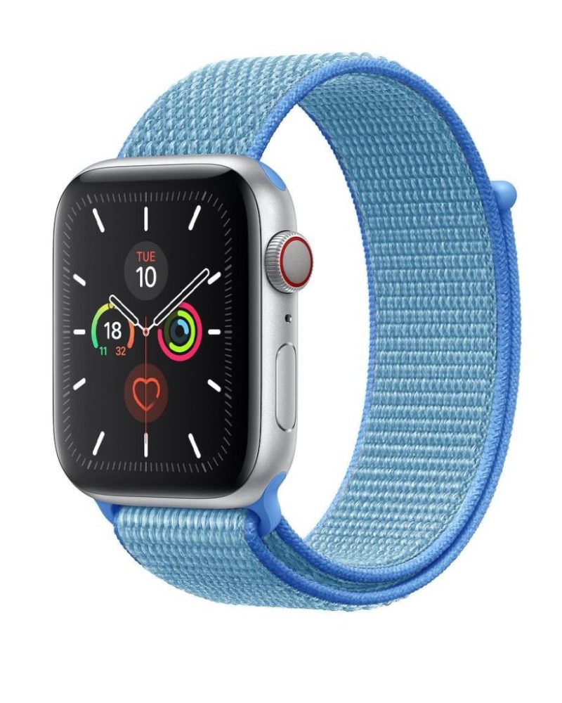 Tahoe Blue Sport Loop For Apple Watch