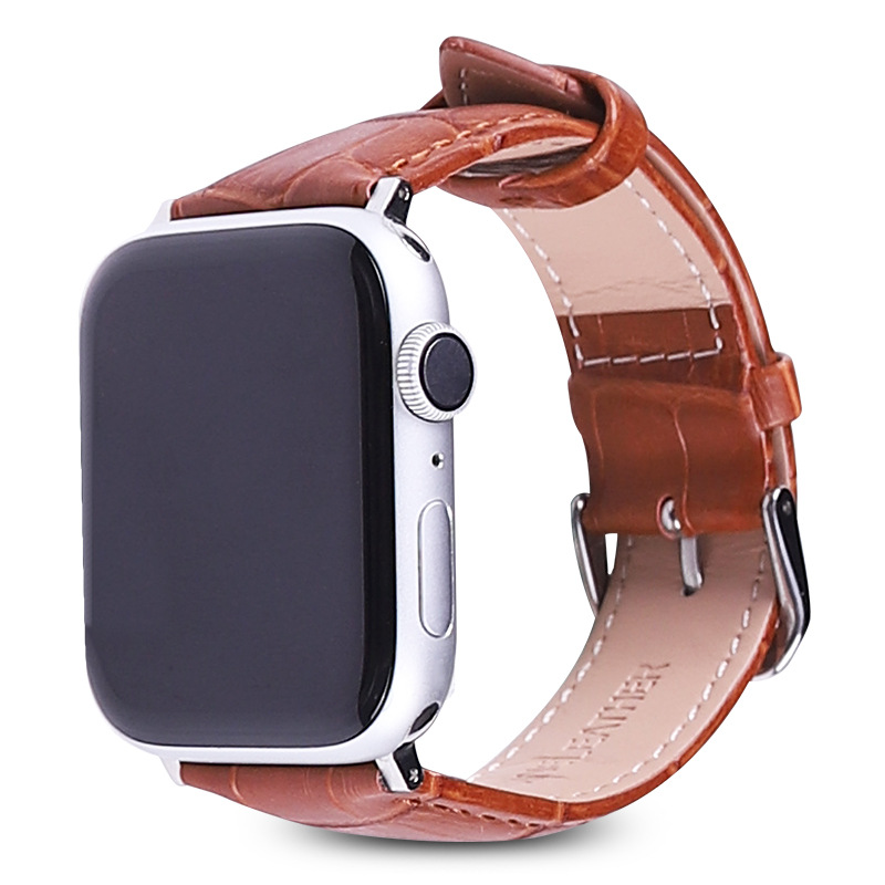Alexander Leather Strap for Apple Watch - Light Brown Apple Watch Band