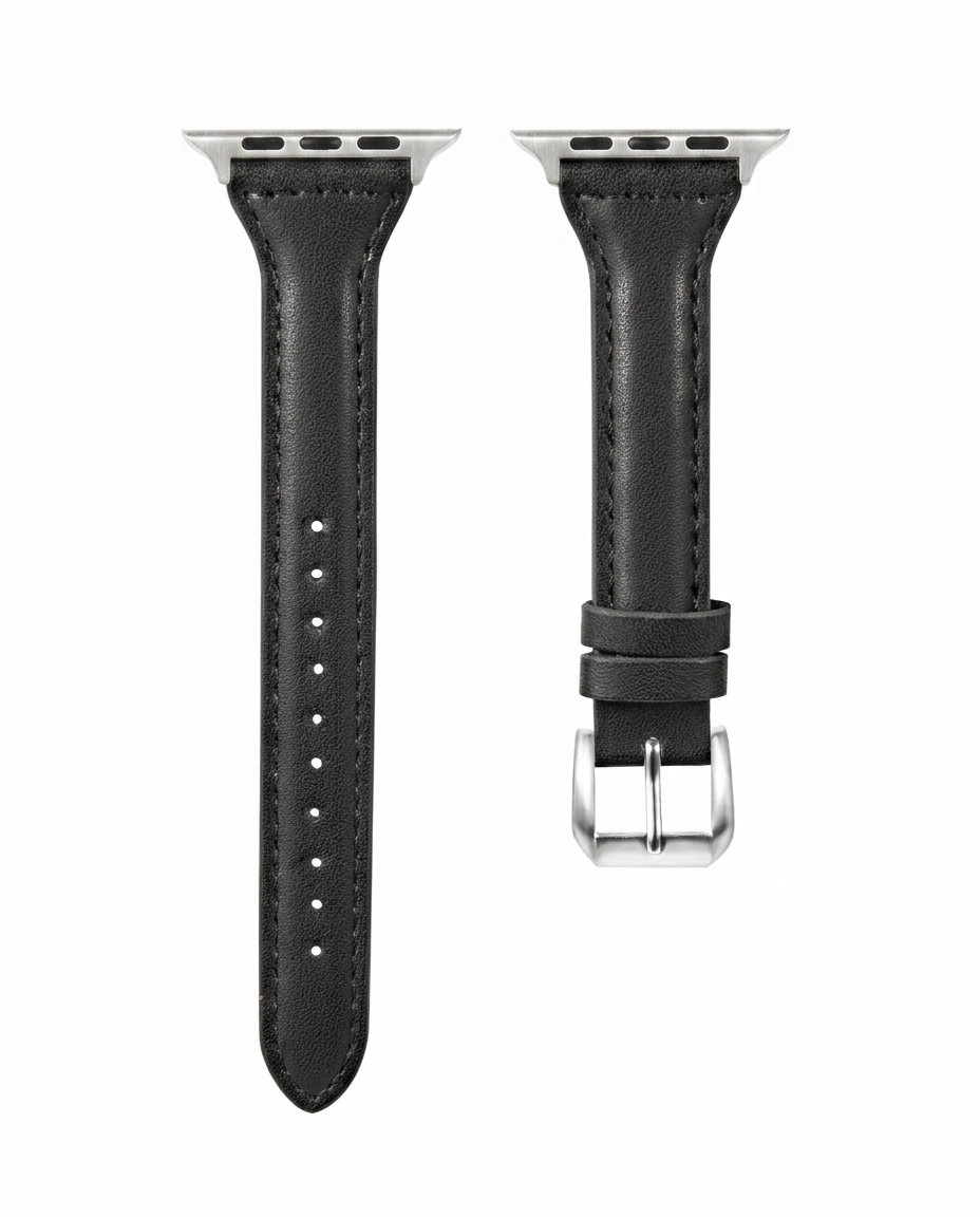 Ally Leather Band for Apple Watch - Black - Image 3
