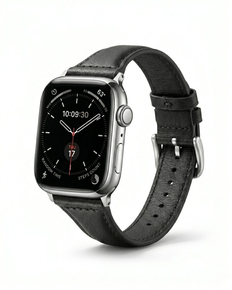 Ally Leather Band for Apple Watch - Black