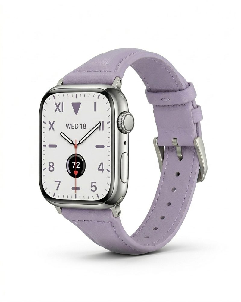 Ally Leather Band for Apple Watch - Violet