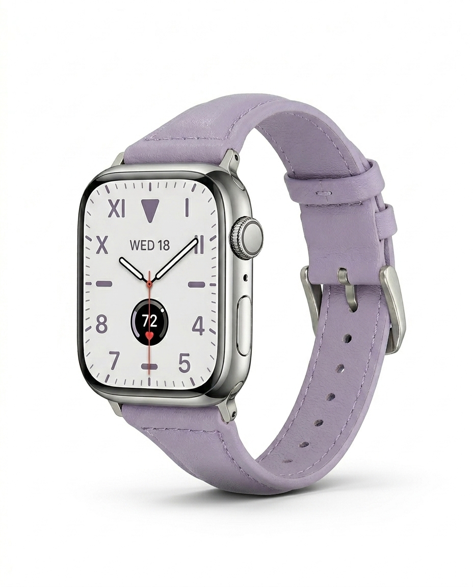 Ally Leather Band for Apple Watch - Violet