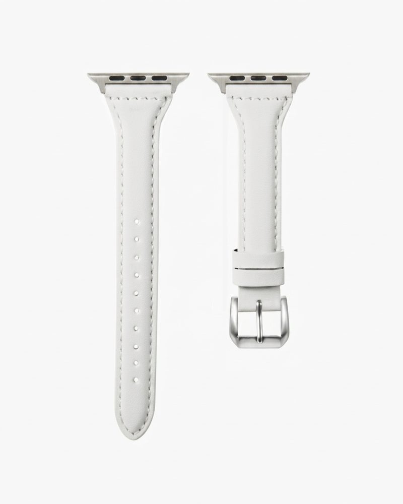 Ally Leather Band for Apple Watch - White - Image 3