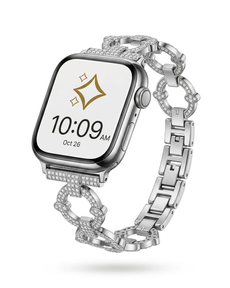 Alyssa Bracelet Band for Apple Watch - Silver