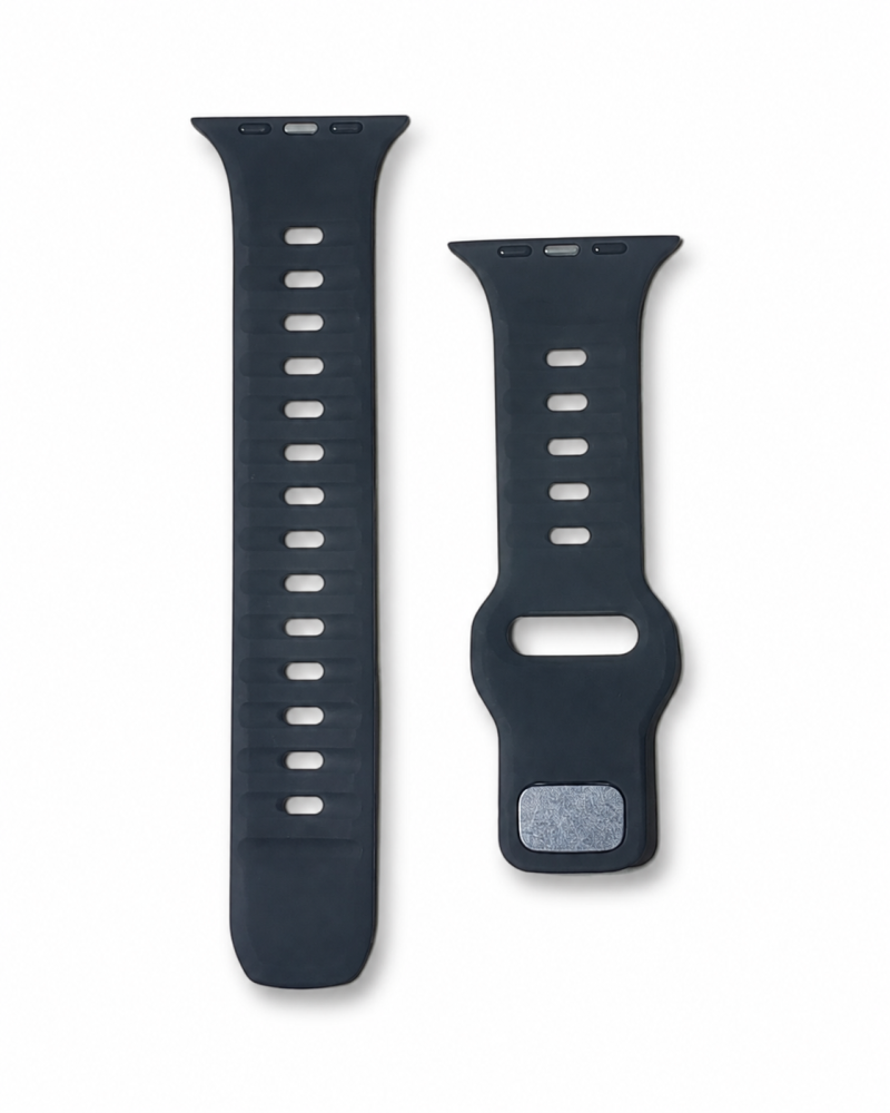 Model wearing Apple Watch band — virtual try-on