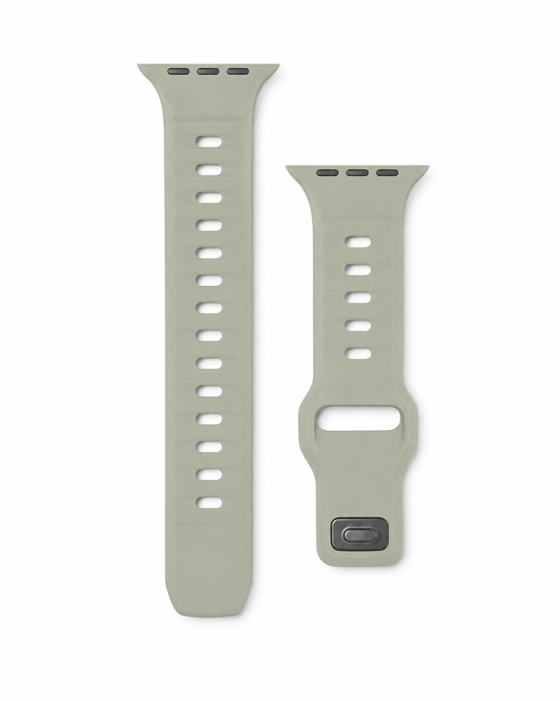 Model wearing Apple Watch band — virtual try-on