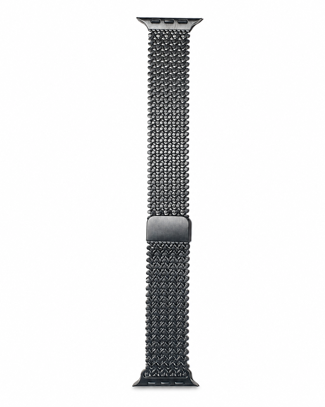 Model wearing Zoe Magnetic Band for Apple Watch – Black Metal Apple Watch Band Apple Watch band