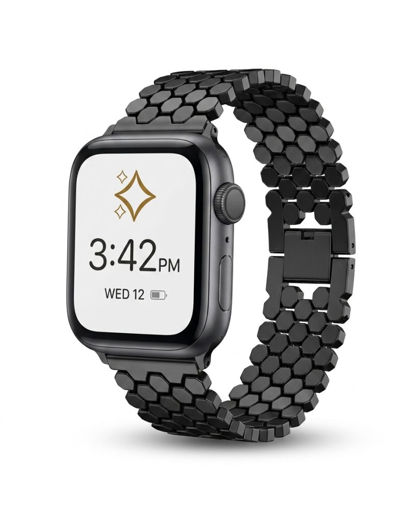 Aspen Metal Band for Apple Watch - Black
