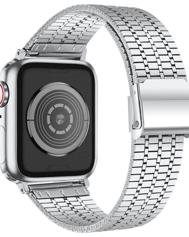 Black Matrix Stainless Steel Band for Apple Watch - Image 6
