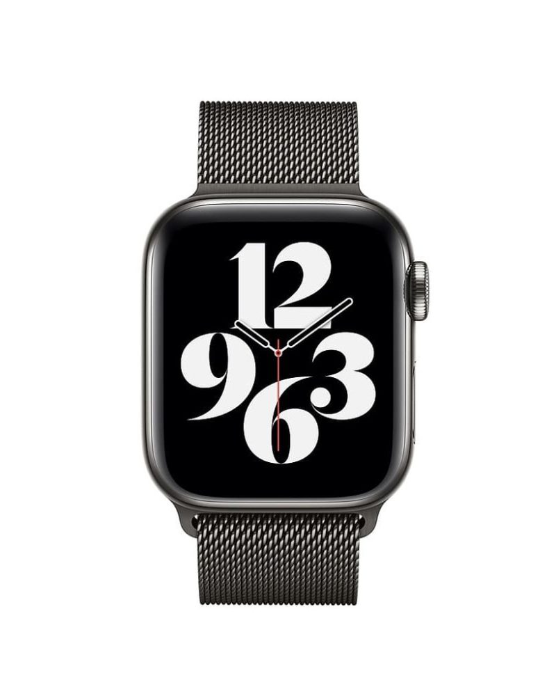 Graphite Milanese Loop for Apple Watch - Image 3