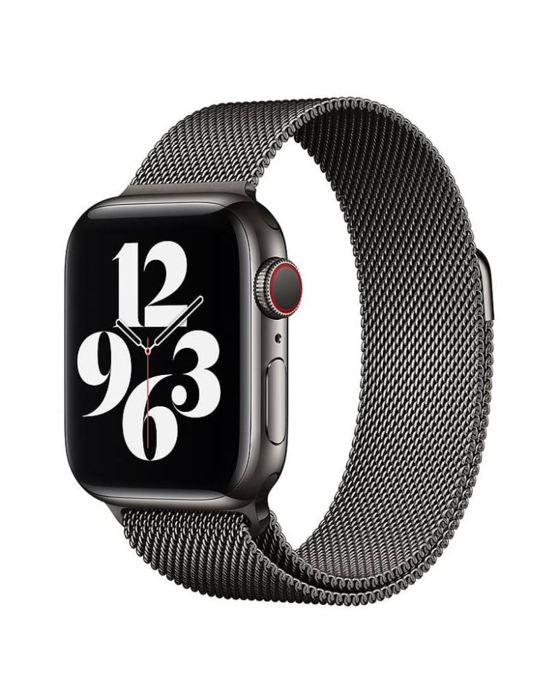 Graphite Milanese Loop for Apple Watch
