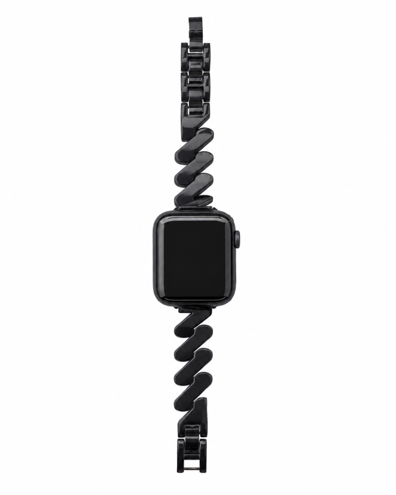 Alternative view of Chloe Steel Band for Apple Watch - Black