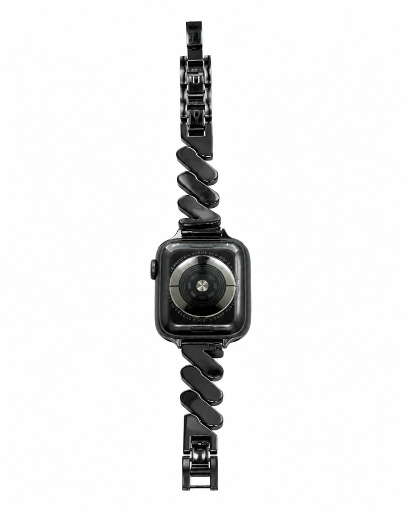 Chloe Steel Band for Apple Watch - Black - Image 4