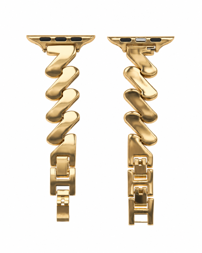 Chloe Steel Band for Apple Watch - Gold - Image 3