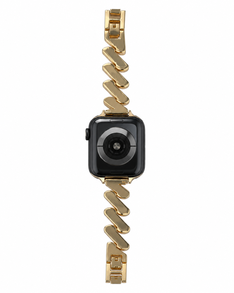 Chloe Steel Band for Apple Watch - Gold - Image 5