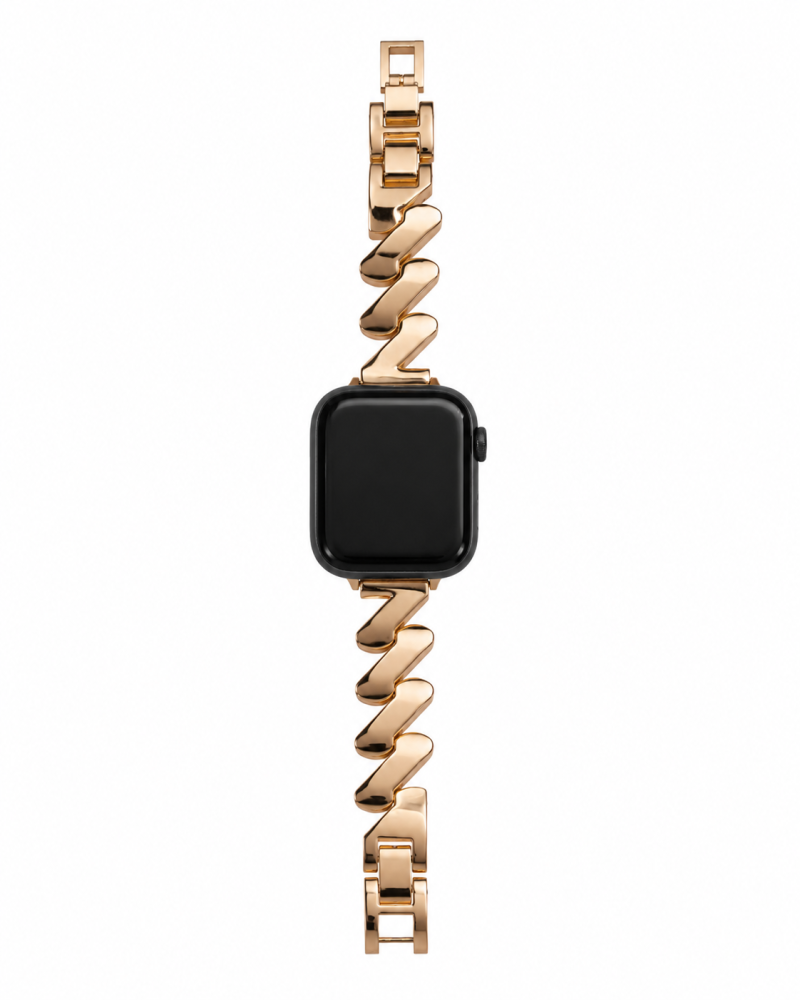 Alternative view of Chloe Steel Band for Apple Watch - Vintage Rose Gold