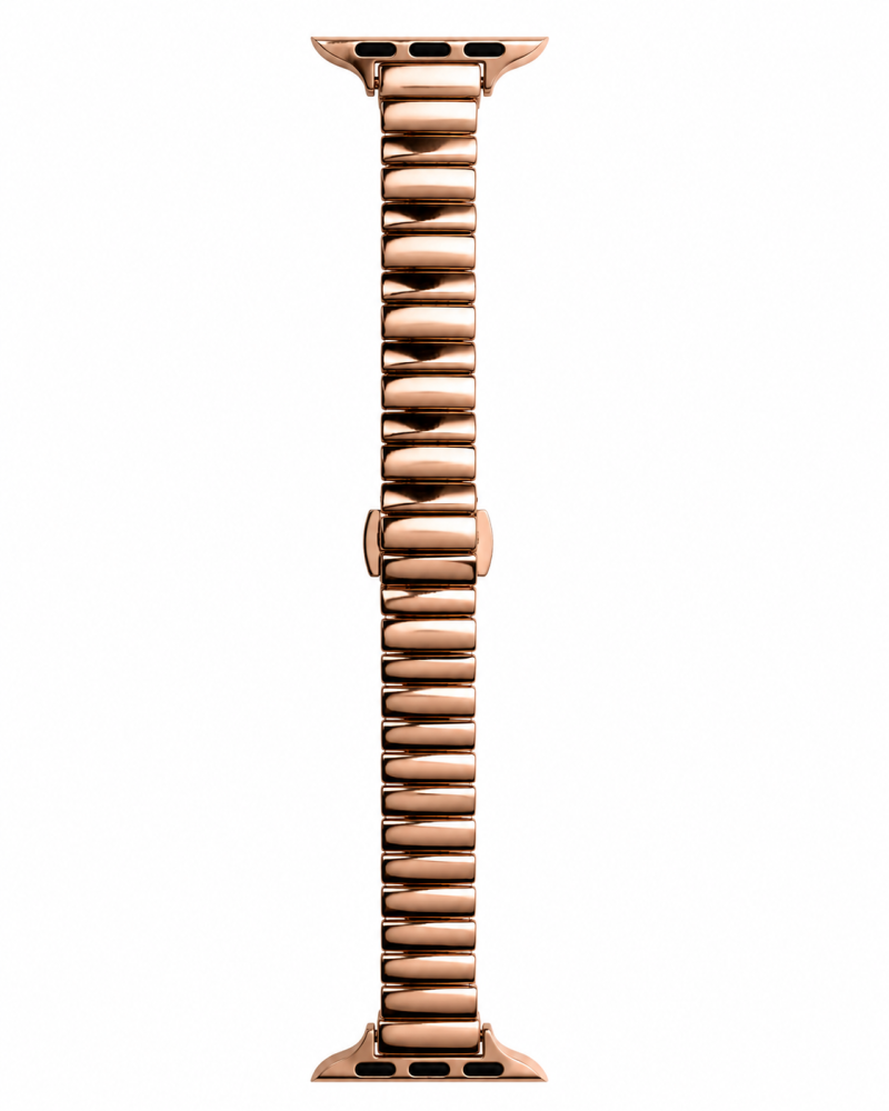 Alternative view of Ellie Metal Band for Apple Watch - Rose Gold