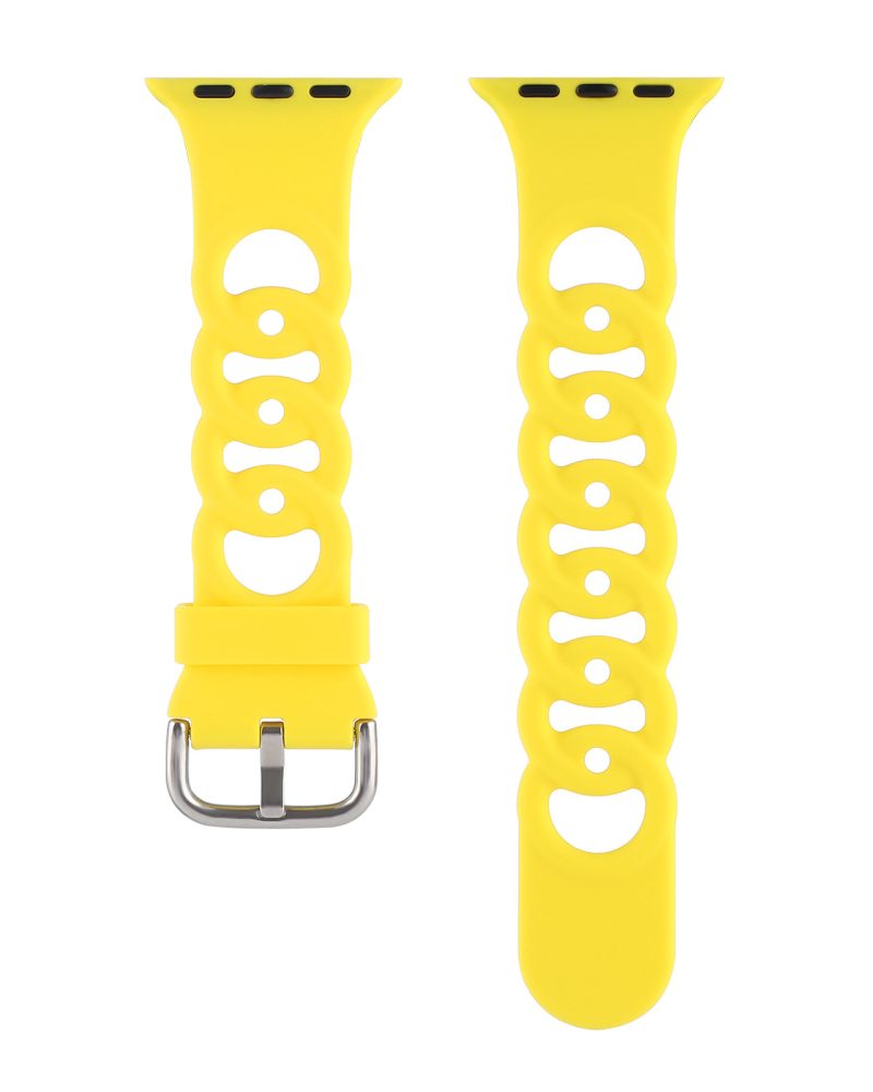 Flexi Silicone Band for Apple Watch - Bright Yellow