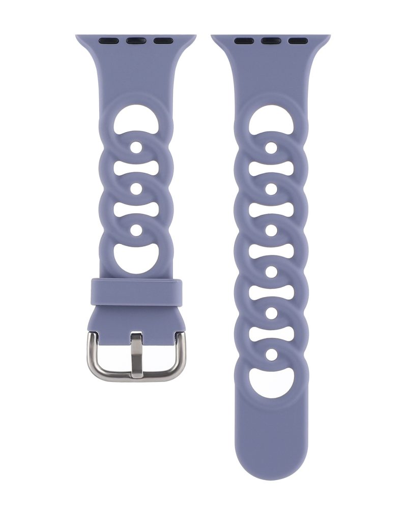 Flexi Silicone Band for Apple Watch - Lavender Ash