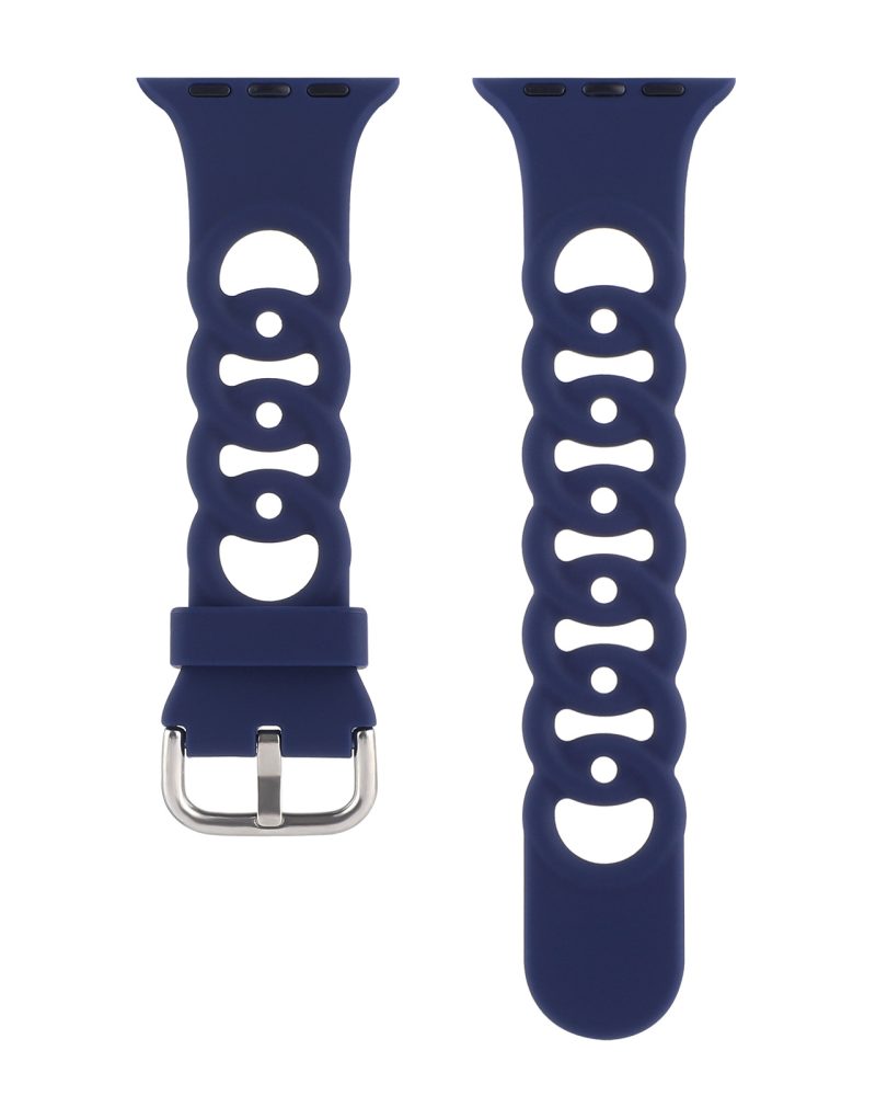 Flexi Silicone Band for Apple Watch - Midnight Blue